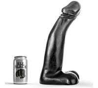 Dildo Realistico da Fisting All Black - Nero, 29 cm