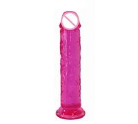 dildo realistico Dildo in silicone Real Penis Dildos Punto G Climax Dildo anale Butt Plug Dilatatore anale (taglia S rosa)