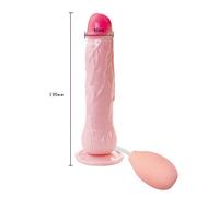 Dildo Realistico Eiacolatore Baile Eros Fountain - con Ventosa