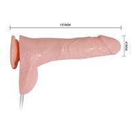 Dildo Realistico Eiaculante Vibrante Baile Waterspray