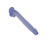 Dildo realistico extra lungo da 15 pollici, giocattolo sessuale for adulti, materiale sicuro for il corpo, pene enorme realistico con potente ventosa