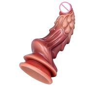 dildo realistico Giocattoli realistici del dildo del sesso del silicone per il giocattolo anale stimolante del punto G delle donne per il dildo di aspirazione degli uomini R0061