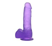 Dildo Realistico Jelly Crystal 17 cm
