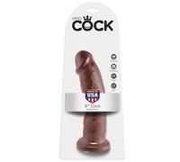Dildo Realistico King Cock - 22,9 cm, Marrone