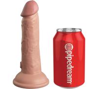 Dildo Realistico King Cock Elite In Silicone 15,2 Cm Carne