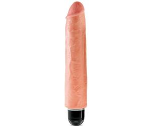 Dildo realistico king cock vibrante rigido a 25,4 cm carne, Larghezza 100 mm, Lunghezza 440 mm, Profondità 60 mm, Dipartimento Couple, Poids 0.539 Kg, Colore Nude