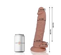 Dildo realistico mr ferocious 15 19,5 cm con ventosa, Lunghezza 300 mm, Larghezza 170 mm, Profondità 80 mm, Dipartimento Couple, Colore Nude