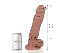 Dildo realistico mr intense 24 21 centimetri con ventosa, Lunghezza 300 mm, Larghezza 170 mm, Profondità 80 mm, Dipartimento Couple, Colore Nude