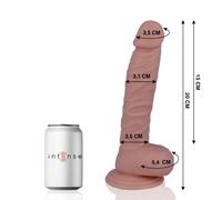 Dildo realistico mr intenso 19 20 cm con ventosa, Lunghezza 300 mm, Larghezza 170 mm, Profondità 80 mm, Dipartimento Couple, Poids 0.536 Kg, Colore Nude