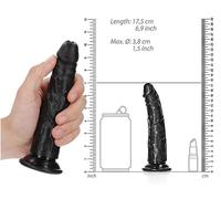 Dildo realistico nero fallo vaginale anal con ventosa pene finto per imbragatura