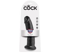 Dildo Realistico Nero King Cock - 22,9 cm