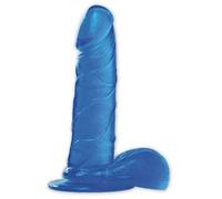 Dildo realistico piccolo fallo vaginale anale mini pene con ventosa e testicoli