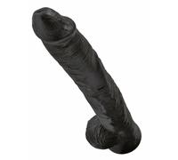 Pipedream King Cock 14" Cock with Balls Black