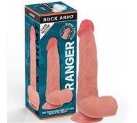 Dildo Realistico Rock Army Ranger - Silicone, 22 cm