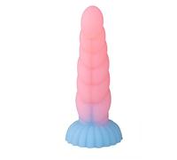 dildo realistico S/M/L Dildo morbido Masturbatore femminile Giocattoli sexy Per Donne Pene realistico Ventosa in silicone Dildo Donne (17,5 cm stile b)