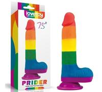 Dildo Realistico sex toys donna uomo fallo con ventosa acobaleno morbido