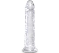 Dildo Realistico Trasparente King Cock Clear - 19,7 cm