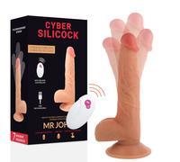 Dildo Realistico Vibrante Cyber Silicock Mr John - 24 cm