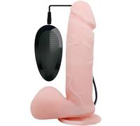 Dildo realistico vibrante oliver adoration con ventosa, Lunghezza 130 mm, Larghezza 250 mm, Profondità 90 mm, Dipartimento Couple, Colore Nude