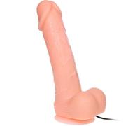 Dildo Realistico Vibrante Rotante Baile - Ventosa, 20 cm