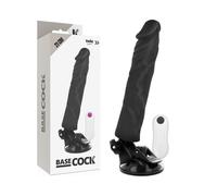 Dildo Realistico Vibrante Telecomandato Basecock - 21 cm
