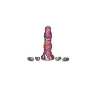 Falli Depositori di Uova Creature Larva - Dildo ovipositore con uova (arcobaleno)