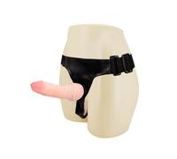 DILDO STRAP-ON CINTURINO indossabile DOPPIO pene DOPPI FALLI SADOMASO SEX TOY