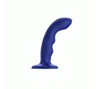 Stimolatore G-spot Pulsante Impermeabile di Strap-on-me (blu)