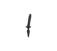 Dildo in silicone realistico 2in1 Strap-on-me Swith - Nero