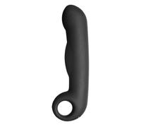 Dildo Vaginale o Anale Electrastim Ovid in Silicone Nero