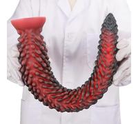 Dildo Ventosa Grande in Silicone Ruvido a Spirale, Plug Anal per Stretching Prostatico Esigente e Stimolatore Sensoriale Avanzato di Alta Qualità (L)