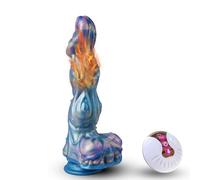 Dildo Vibrante, Giocattoli Sessuali Fantasy, Vibratore, Dildo Anali Enormi E Spessi Da 9,6", Dildo Realistico Con Ventosa Per Punto G Femminile, Vagina, Dildo in Silicone Morbido Con Nodo