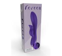 Dildo Vibrante Stimolatore Clitorideo Vaginale Ricaricabile SexToy in Silicone