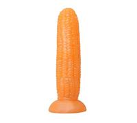 dildo vibratore da 17 cm A Forma di frutta - Silicone di Grado medico RTS 17cm Maiz