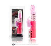 Dildo Vibratore Vaginale Anale Stimolatore Clitoride Vulva Rabbit Morbido Lilla