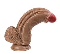 Dildo XXL Huge Anal Dildo Realistic Dildo Anal Butt Plug Real East Big Penis with Suction Cup G-Spot Prostate Stimulation Long Dick Giant Anal Sex Toy Suitable for Her