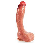 Dildo XXL in silicone realistico da 25.4cm sensazione di pelle ultra morbida al 100%, con forte ventosa per sesso anale con punto G, giocattoli sessuali per donne e coppie