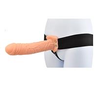 Dildos Con Arnés Marca Loving Joy 8" Hollow Strap On Vanilla