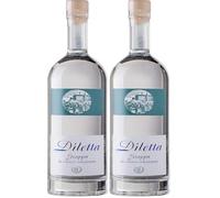 Diletta SD Grappa di Albana - 1000 ml (Confezione da 2)