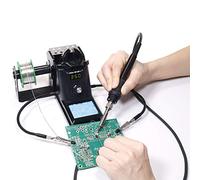 DiLiBee Kit saldatore ad aria calda da 60 W per PCB SMD Rework Station, display digitale a LED