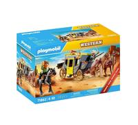 Playmobil 71862 diligenza e bandito del far west per bambini dai 4 anni in su