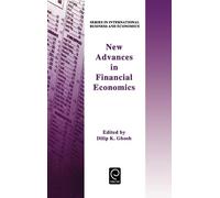 Dilip Ghosh New Advances in Financial Economics (Copertina rigida)