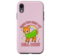 Dill Doe Inappropriate Donne Divertente Pickle Sporco Adulto Umorismo Custodia per iPhone XR