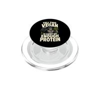 Dillo a questo atleta vegano a base vegetale umorismo proteico PopSockets PopGrip per MagSafe