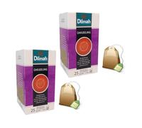 Dilmah® | Tè Nero Darjeeling Singola Origine | Darjeeling Tè Indiano Leggero ed Aromatico - 2 x 25 Bustine (2 x 50 Gr)