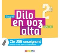 Dilo En Voz Alta - Espagnol 2de Ed. 2025 - Clé USB