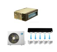 Diloc Over Condizionatore Canalizzato 18000 BTU R32 e Kit Plenum 2,3,4,5 vie