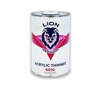 Diluente Acrilico per Fondi Smalti e Trasparente per Auto & Moto 1L Liom Refinish Acrilyc Thinner 6010