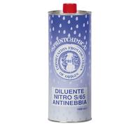 Diluente Nitro Antinebbia S/65 Lt. 1 - Ottimo Potere Antisbiancante Colori e ve