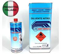DILUENTE NITRO SOLVENTE COLORI e VERNICI PROFESSIONALE 1-5-25 LT